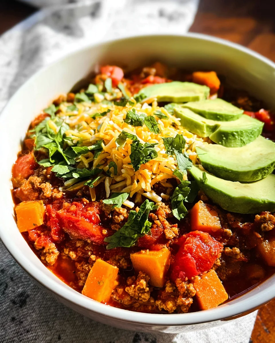 Turkey Sweet Potato Chili 26 Turkey