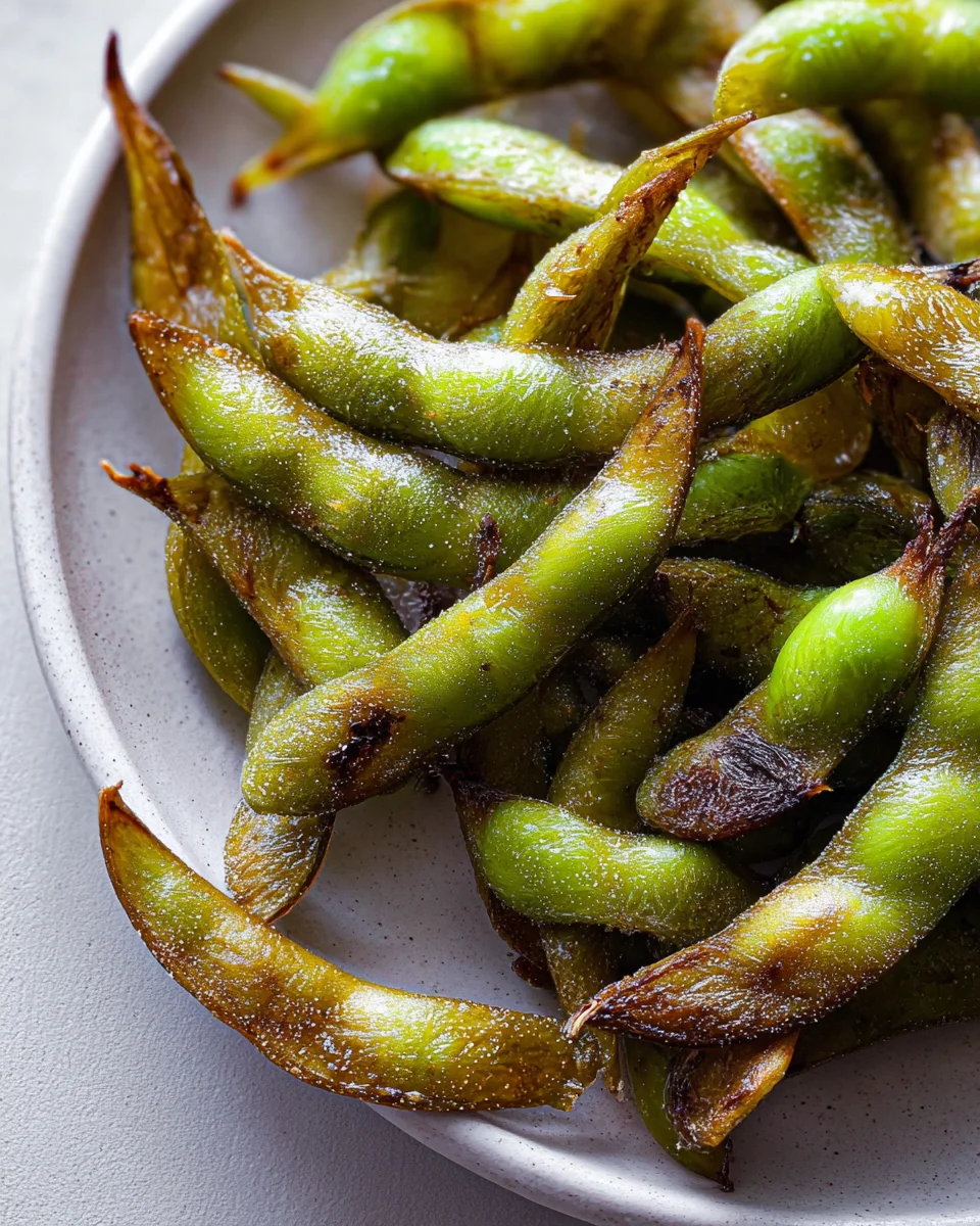 Air Fryer Edamame