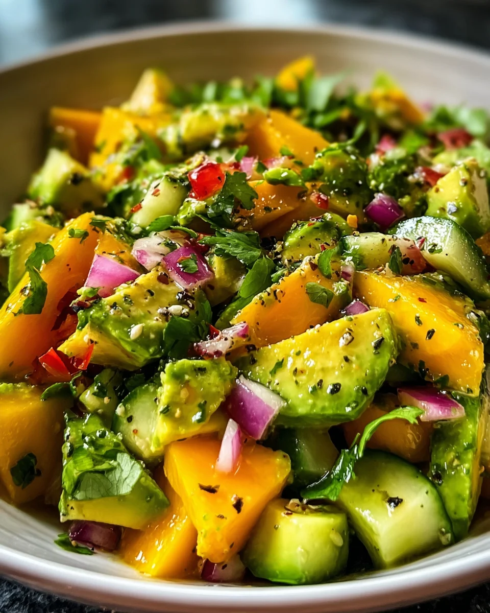 Avocado Mango Salad
