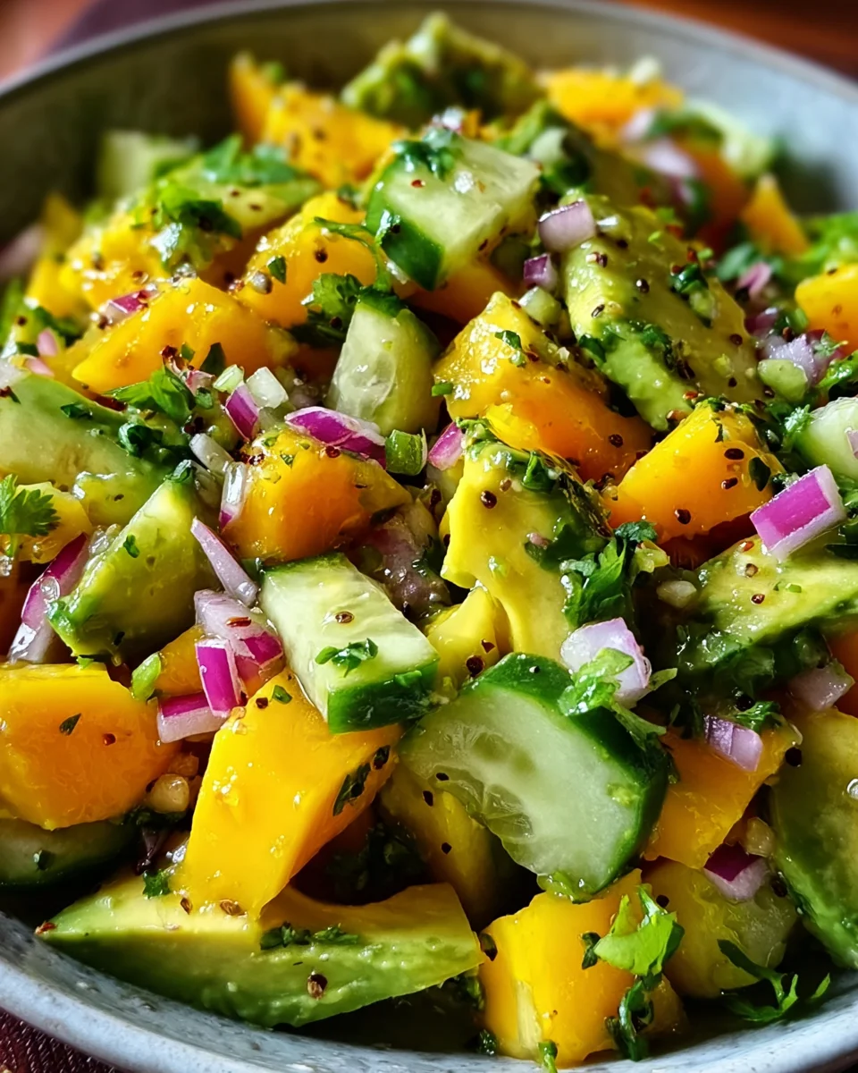 Avocado Mango Salad 19 Avocado