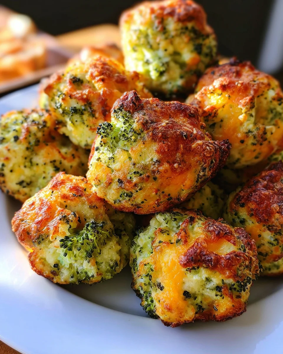 Baked Broccoli Cheese Balls 22 Baked Broccoli Cheese Balls