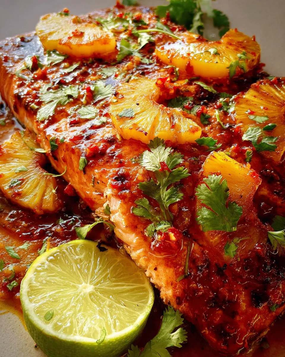 Baked Pineapple Salmon 22 Baked Pineapple Salmon