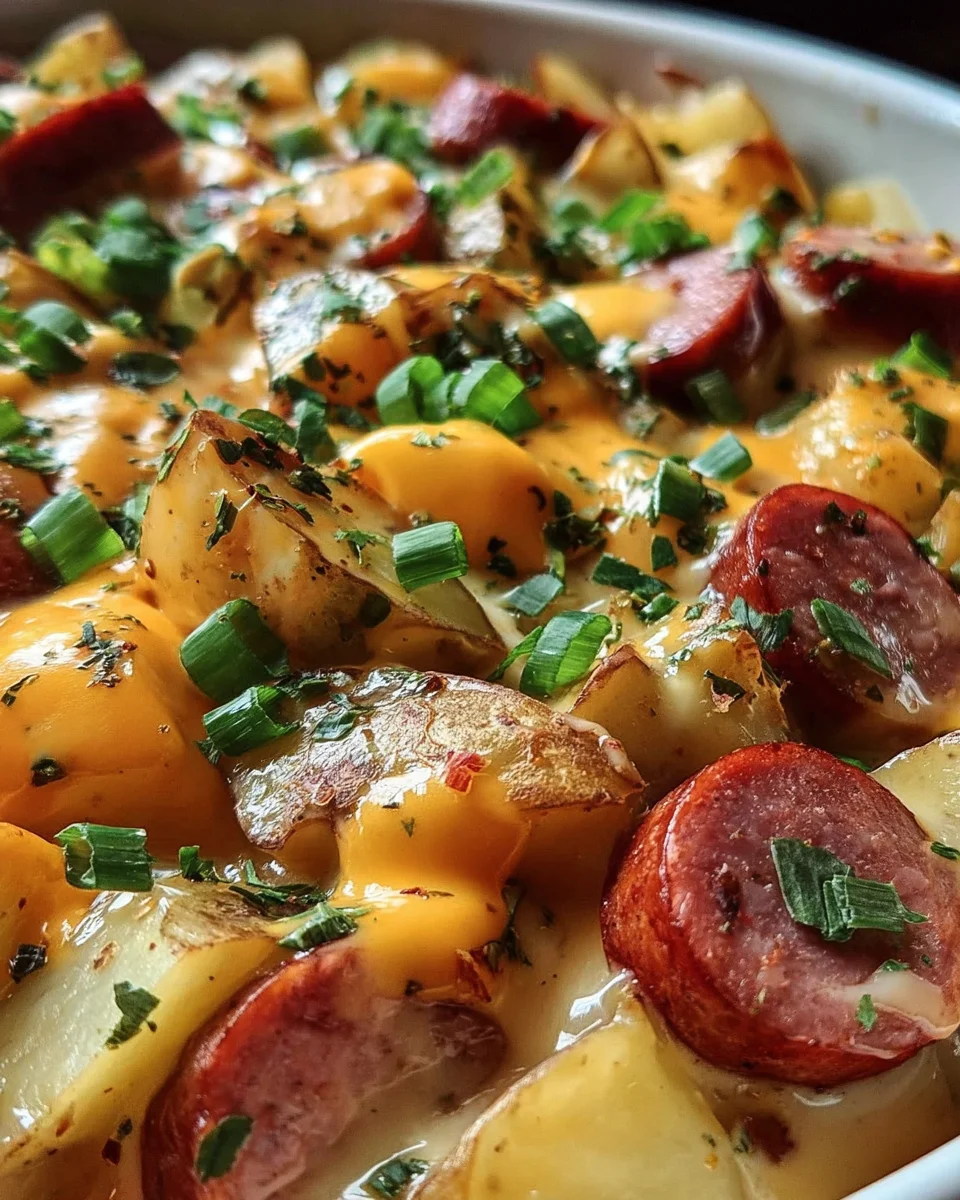 Cheesy Ranch Potatoes and Smoked Sausage 25 Cheesy Ranch Potatoes and Smoked Sausage