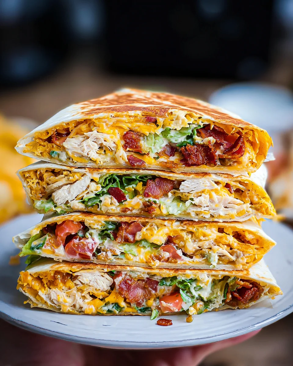 Chicken Bacon Ranch Crunchwrap