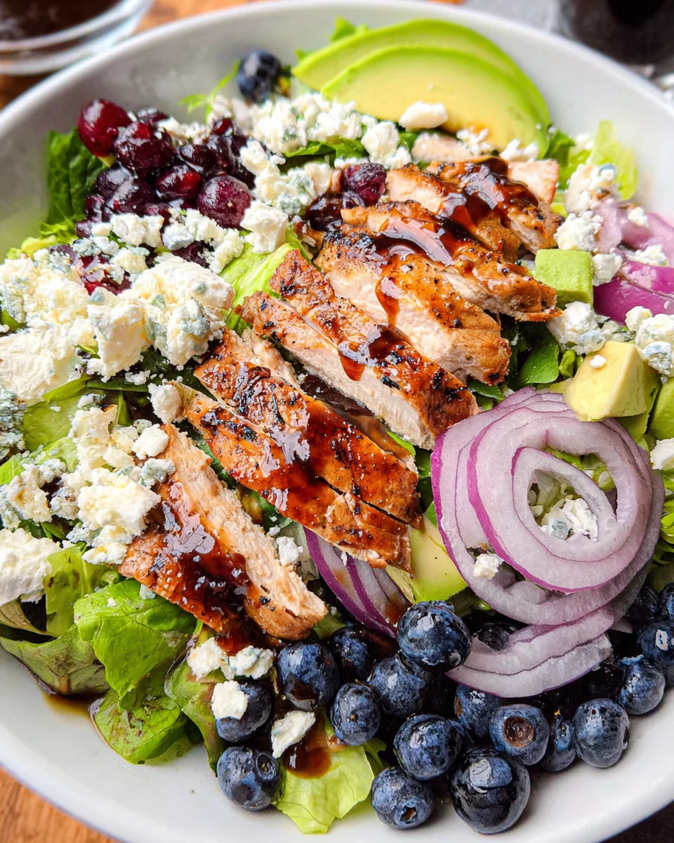 Chicken Blueberry Feta Salad