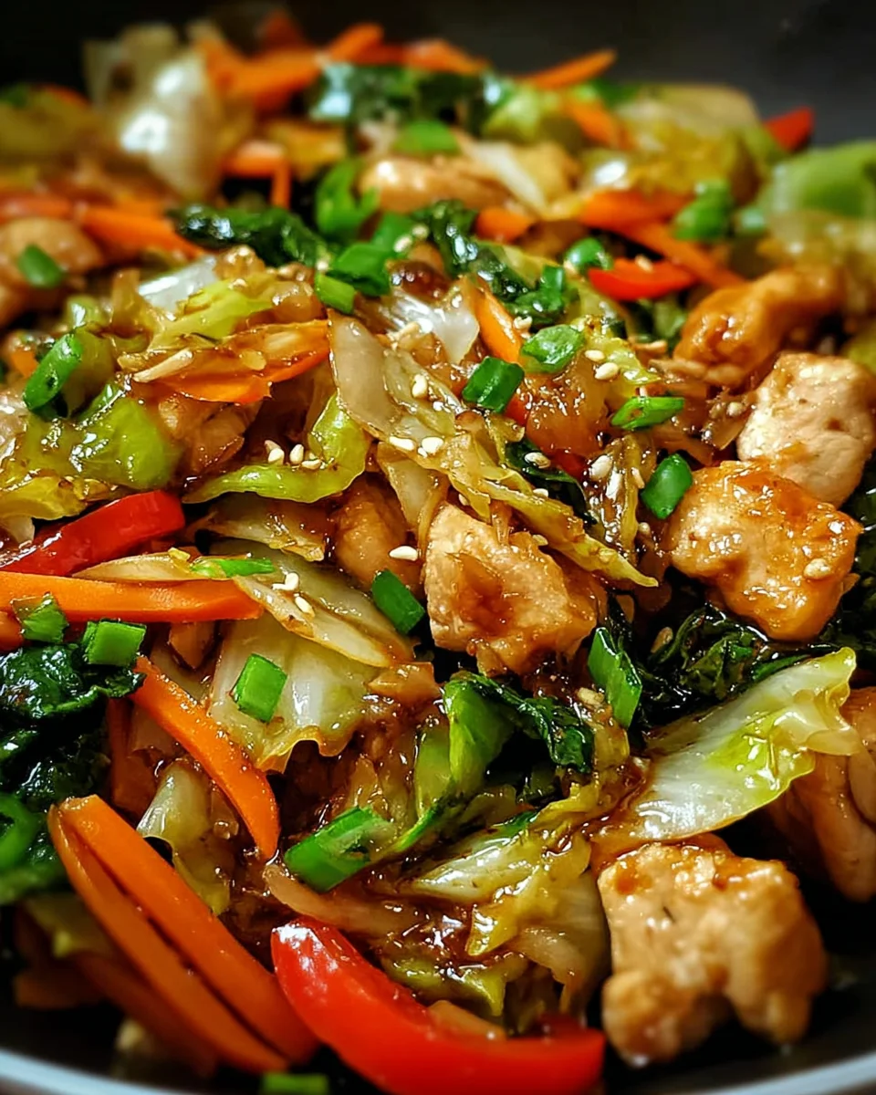 Chicken Cabbage Stir-Fry Recipe