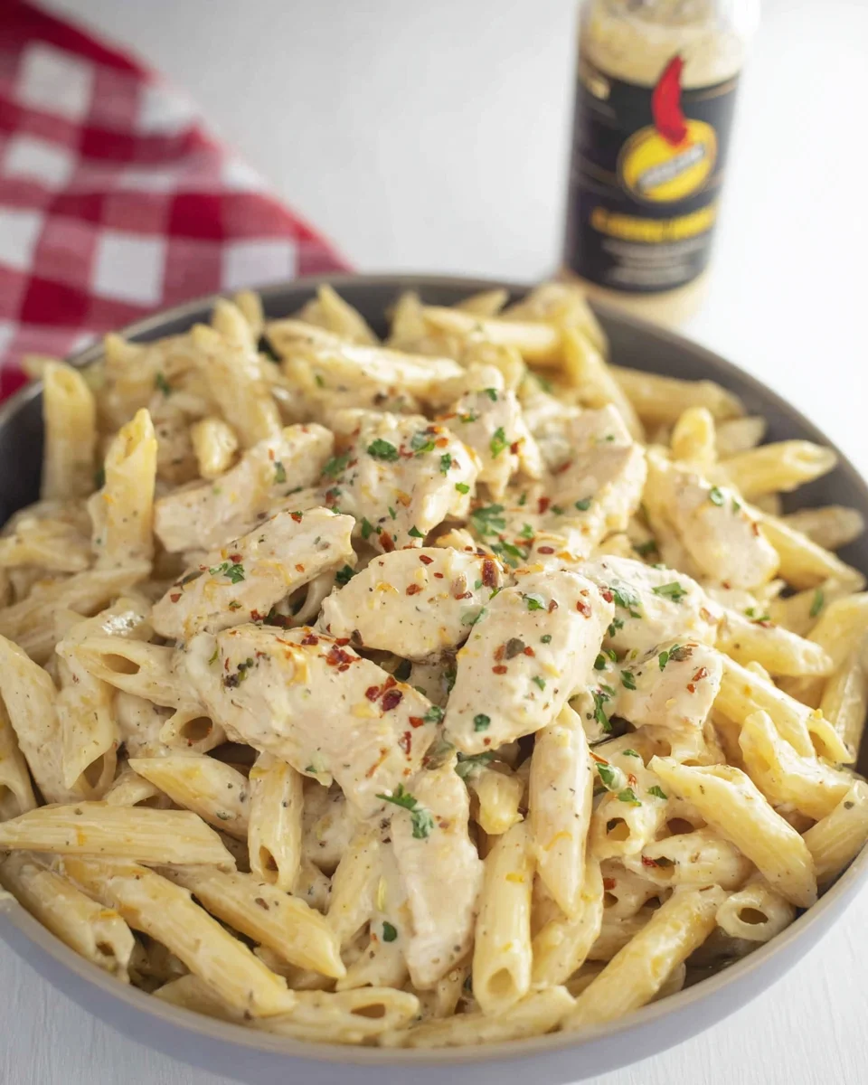 Chicken Garlic Parmesan Pasta 16 Chicken