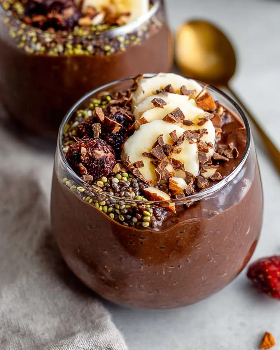 Chocolate Chia Pudding 16 Chocolate
