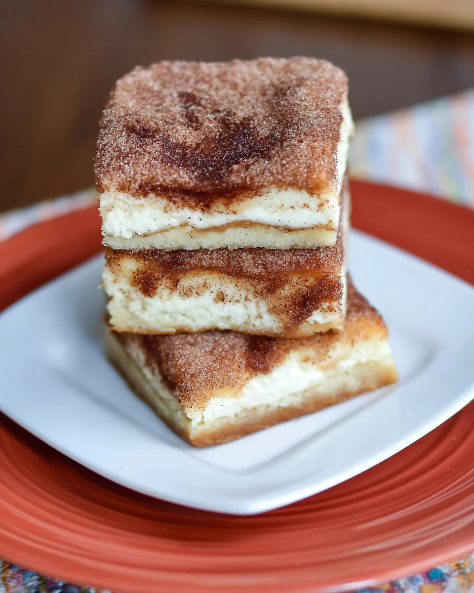Churro Cheesecake Bars 20 Churro