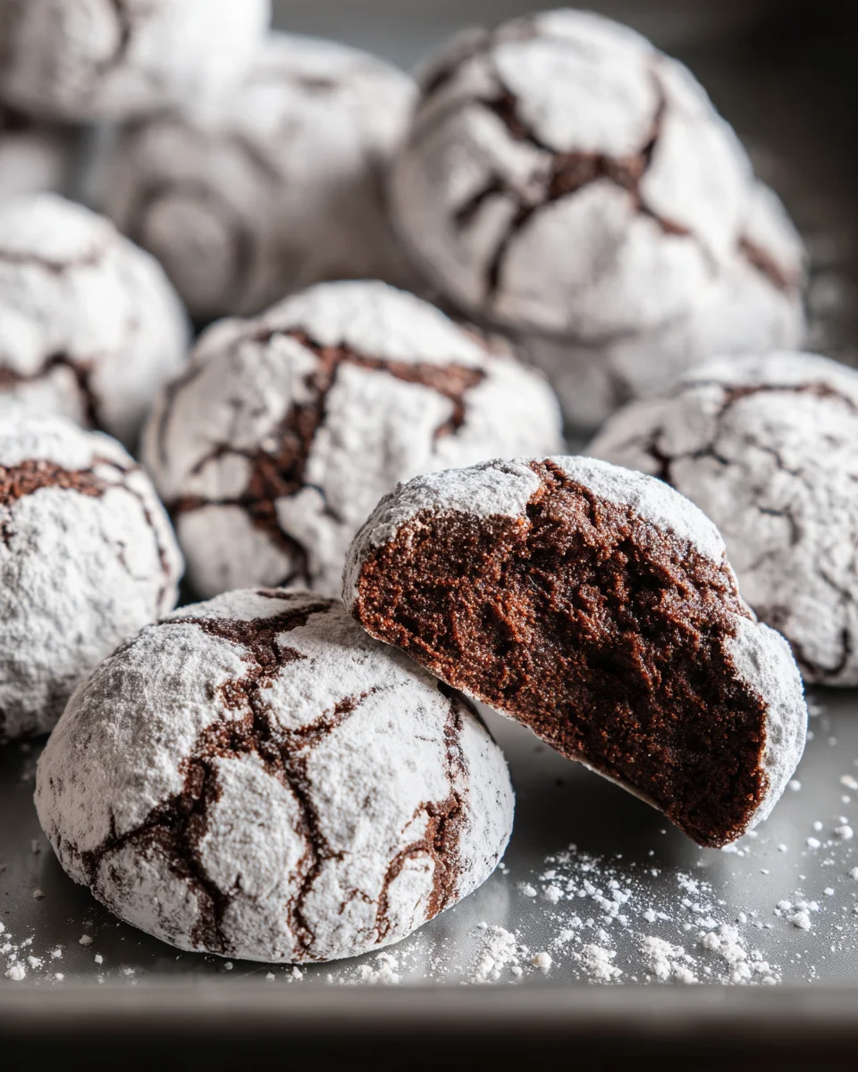 Classic Chocolate Snowball Cookies 20 Classic