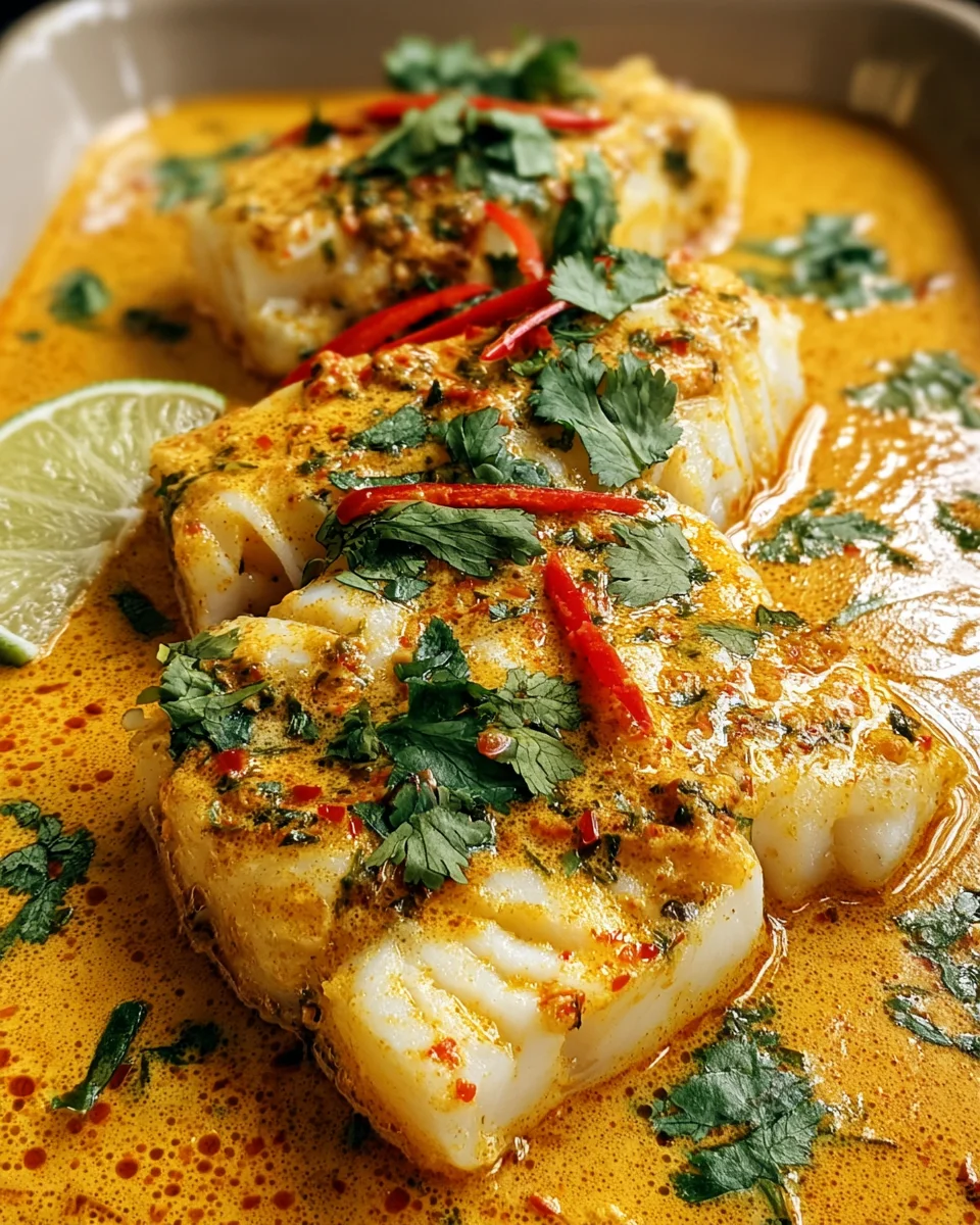 Coconut Curry Baked Cod 19 Coconut