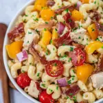 Crack Chicken Pasta Salad