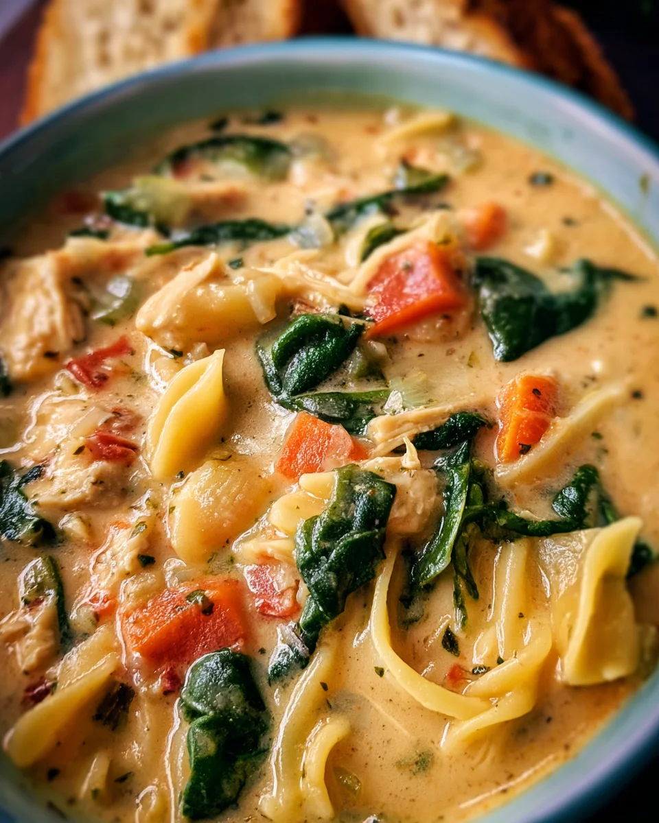 Creamy Tuscan Chicken Soup 29 Creamy Tuscan Chicken Soup