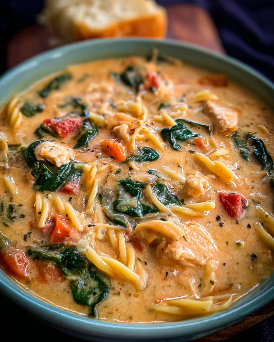 Creamy Tuscan Chicken Soup 25 Creamy