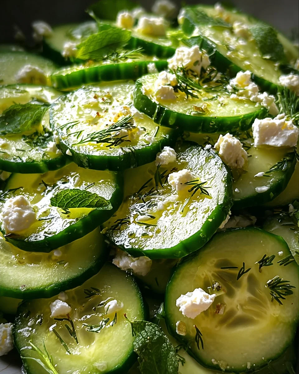 Cucumber Feta Salad