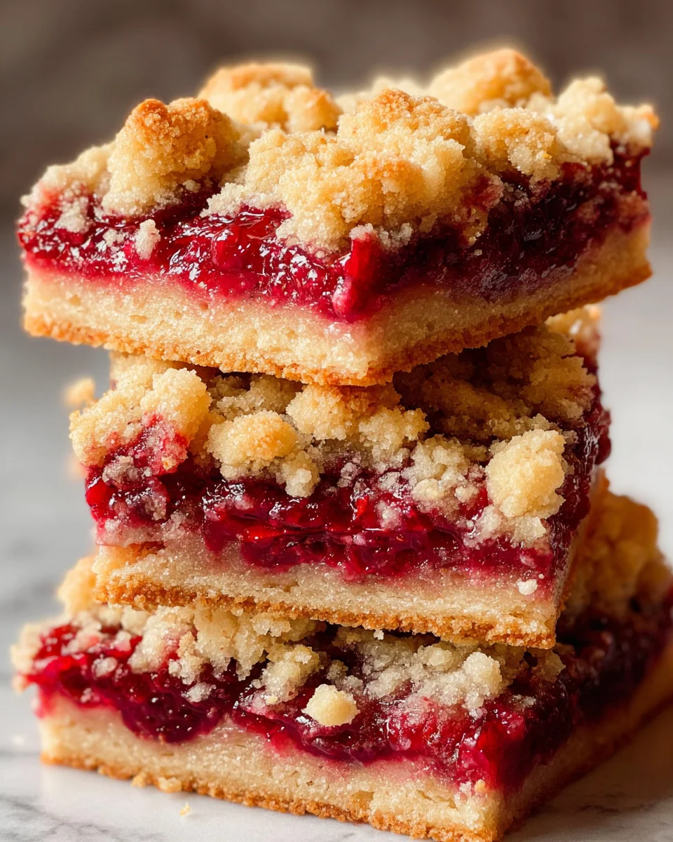 Fabulous Five Ingredient Raspberry Bars 17 Fabulous