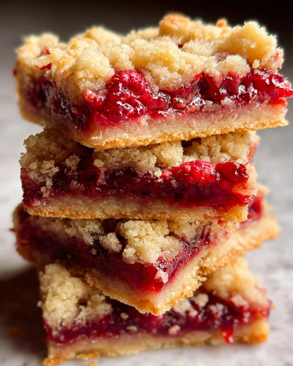 Fabulous Five Ingredient Raspberry Bars 18 Fabulous
