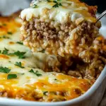 French Onion Ground Beef and Rice Casserole 23 French Onion Ground Beef and Rice Casserole