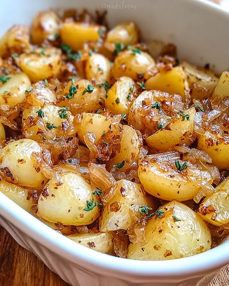 French Onion Potatoes 21 French
