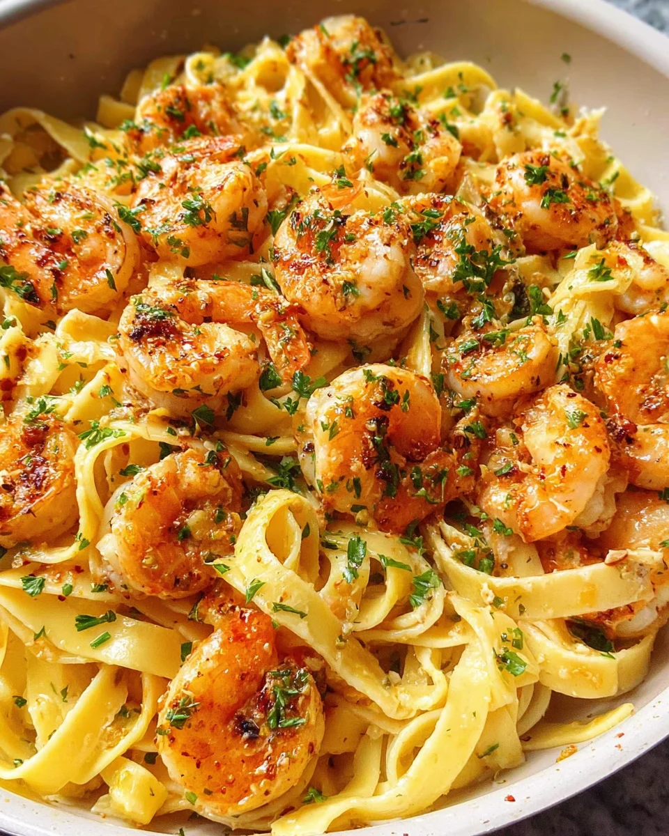 Garlic Butter Shrimp Pasta 20 Garlic