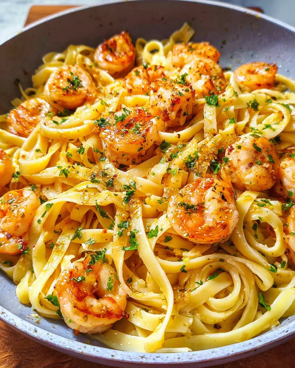 Garlic Butter Shrimp Pasta 21 Garlic