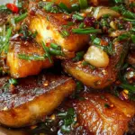 Ginger Onion Fried Sea Bass