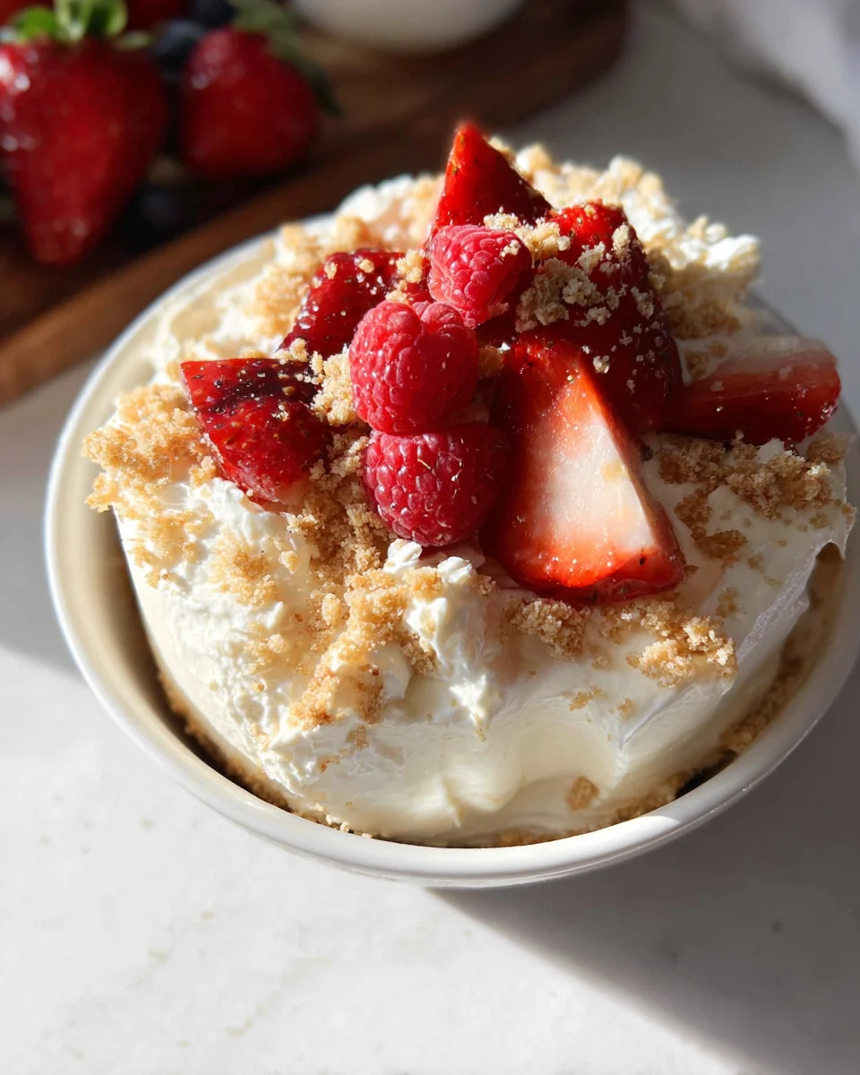 High Protein Cheesecake Fluff 14 High