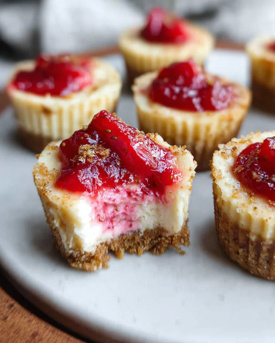 High Protein Healthy Strawberry Cheesecake Bites 22 High