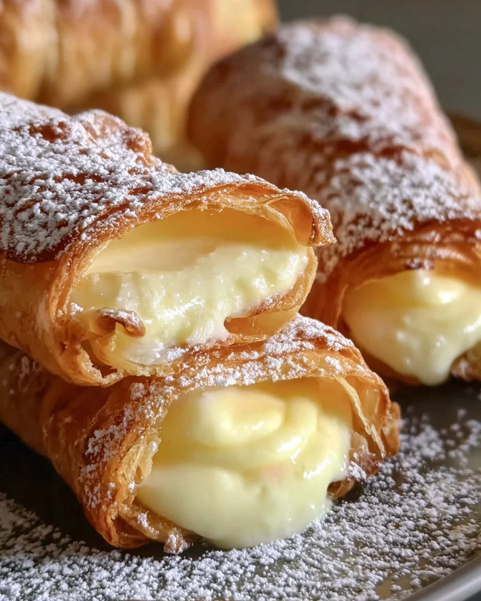 Italian Cream Stuffed Cannoncini 30 Italian Cream Stuffed Cannoncini