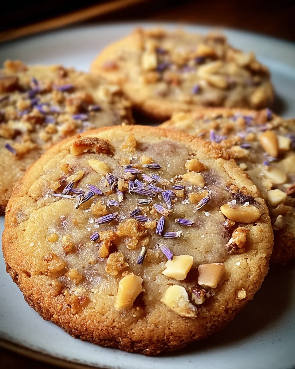 Lavender Honey Crunch Cookies 20 Lavender