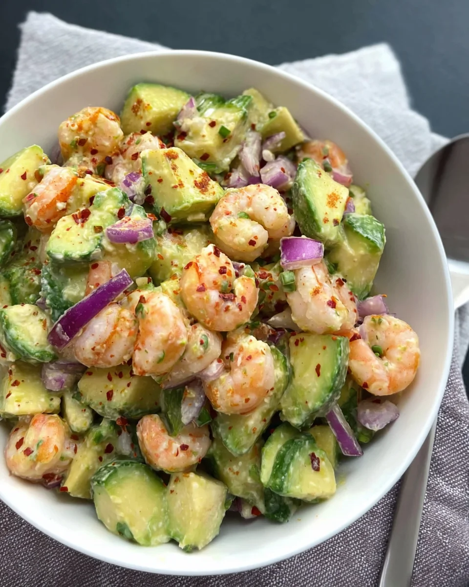 Mediterranean Keto Shrimp Salad 18 Mediterranean