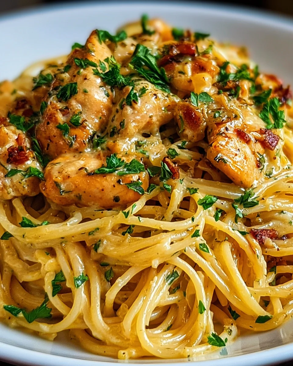 Monterey Chicken Spaghetti