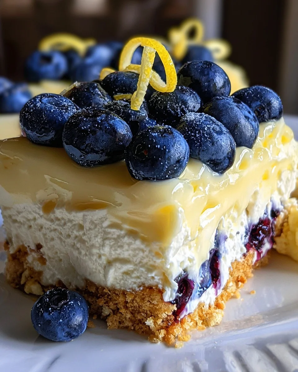 No-Bake Lemon Dazzling Blueberry Cream Cake 21 No-Bake Lemon Dazzling Blueberry Cream Cake