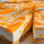 No-Bake Orange Creamsicle Cheesecake