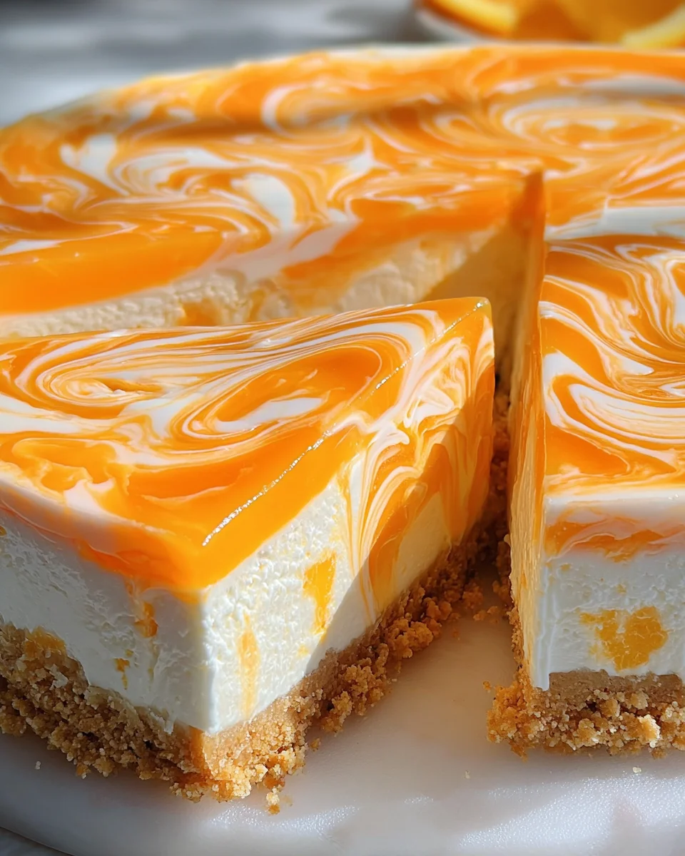 No-Bake Orange Creamsicle Cheesecake 44 No-Bake Orange Creamsicle Cheesecake