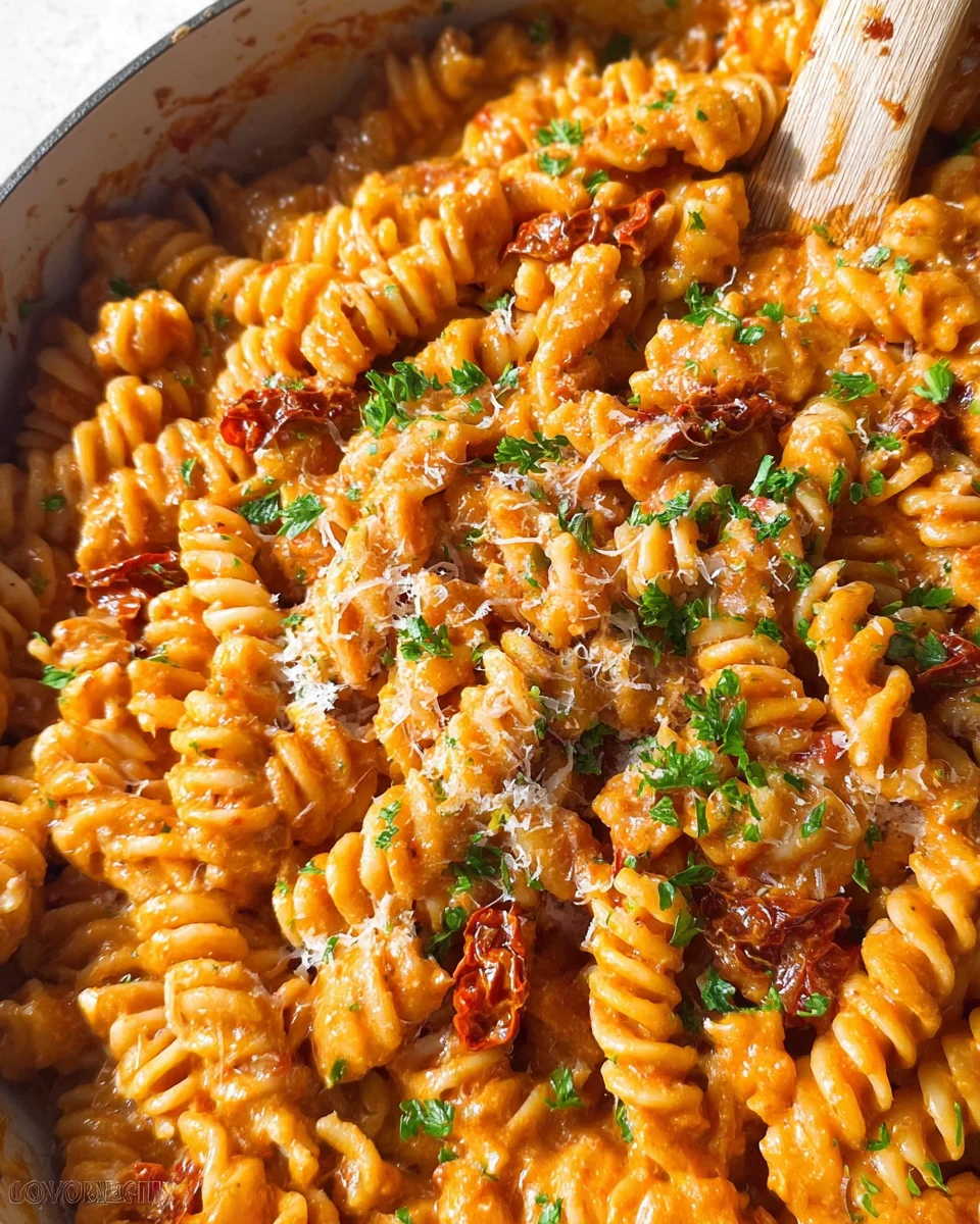 One Pot Creamy Tomato Pasta