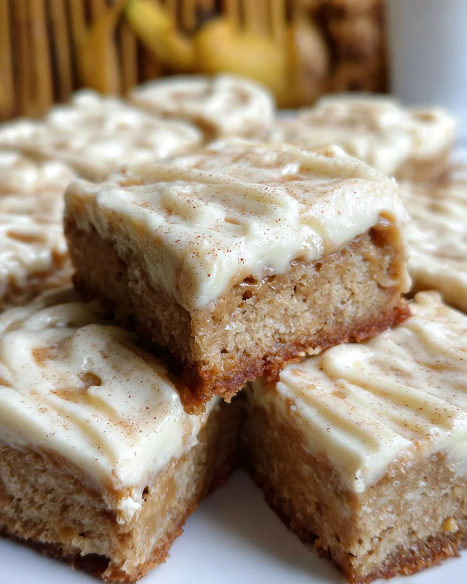 Ooey Gooey Banana Bars
