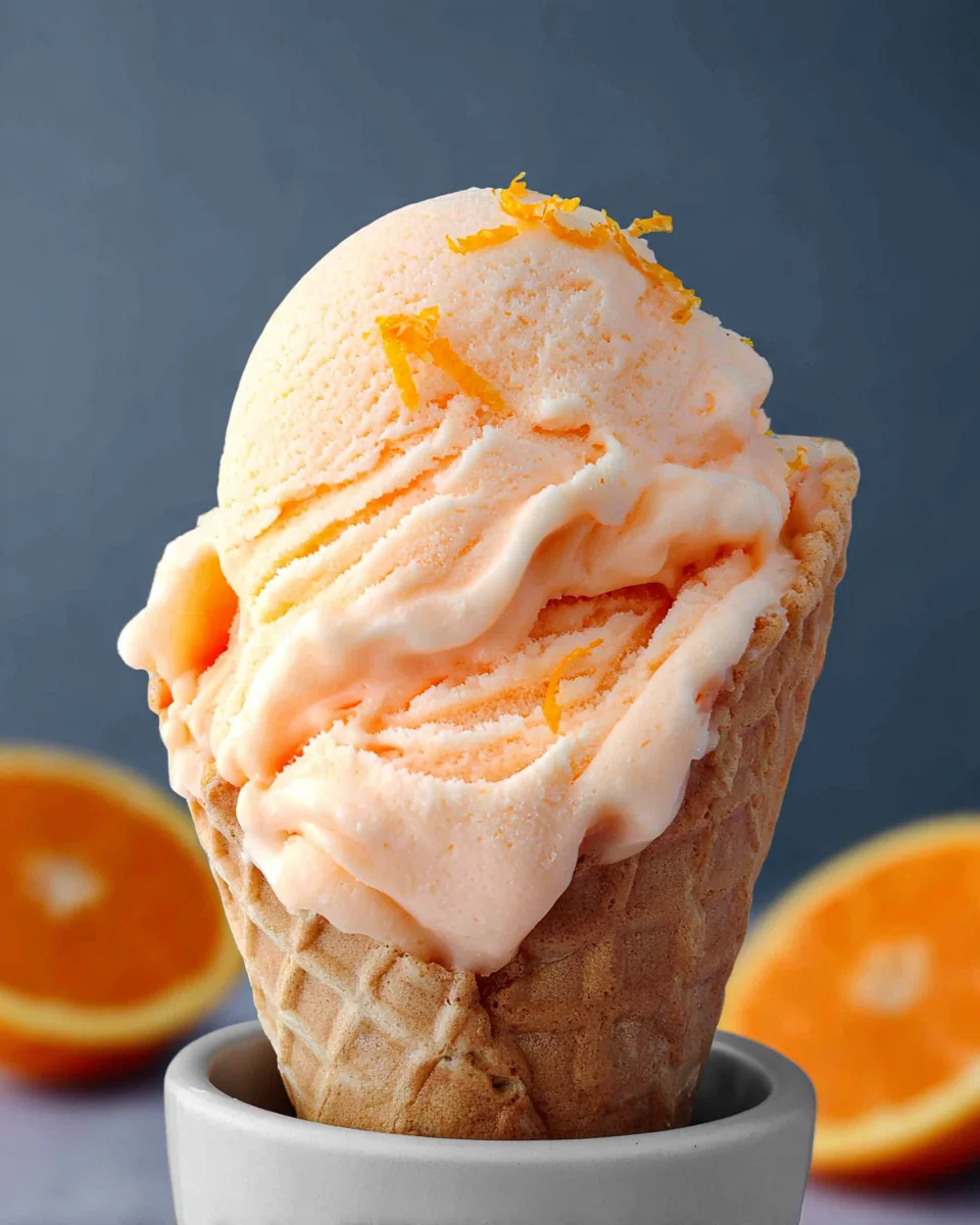 Orange Ice Cream 30 Orange Ice Cream