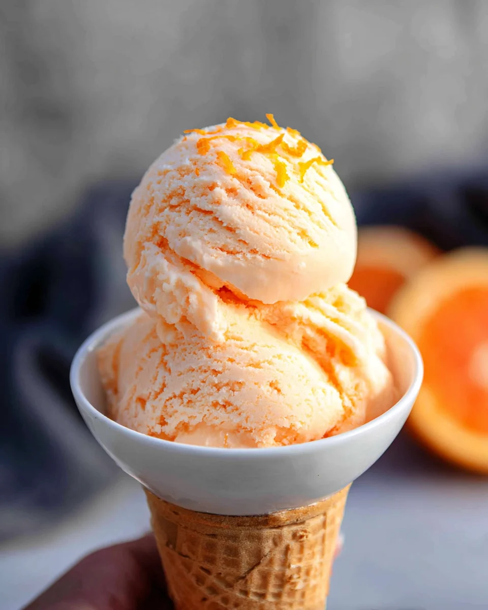 Orange Ice Cream 17 Orange