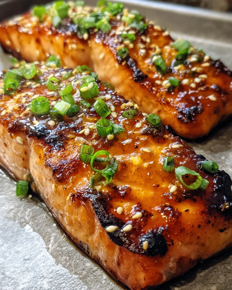 Orange Teriyaki Salmon