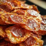 Pepperoni Cheese Crisps