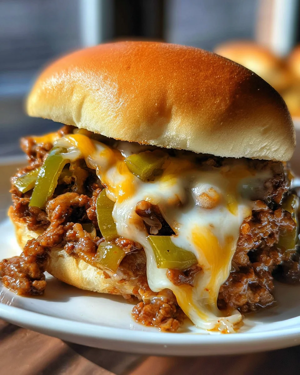 Philly Cheesesteak Sloppy Joes Recipe 30 Philly
