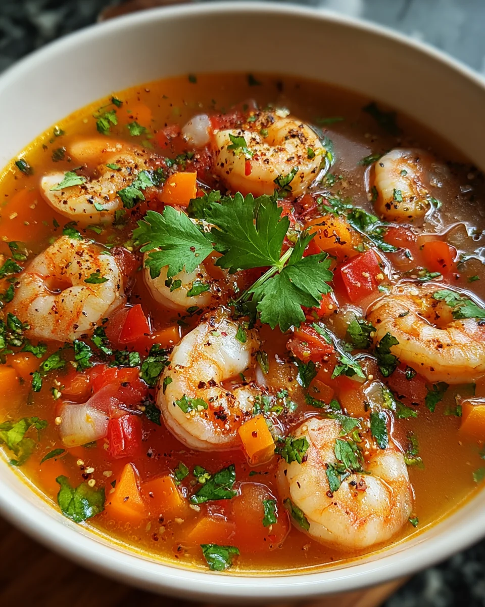 Quick and Spicy Shrimp Soup 20 Quick