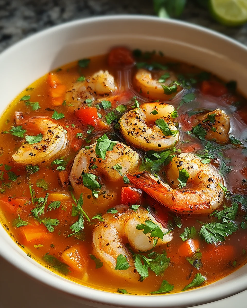 Quick and Spicy Shrimp Soup 21 Quick
