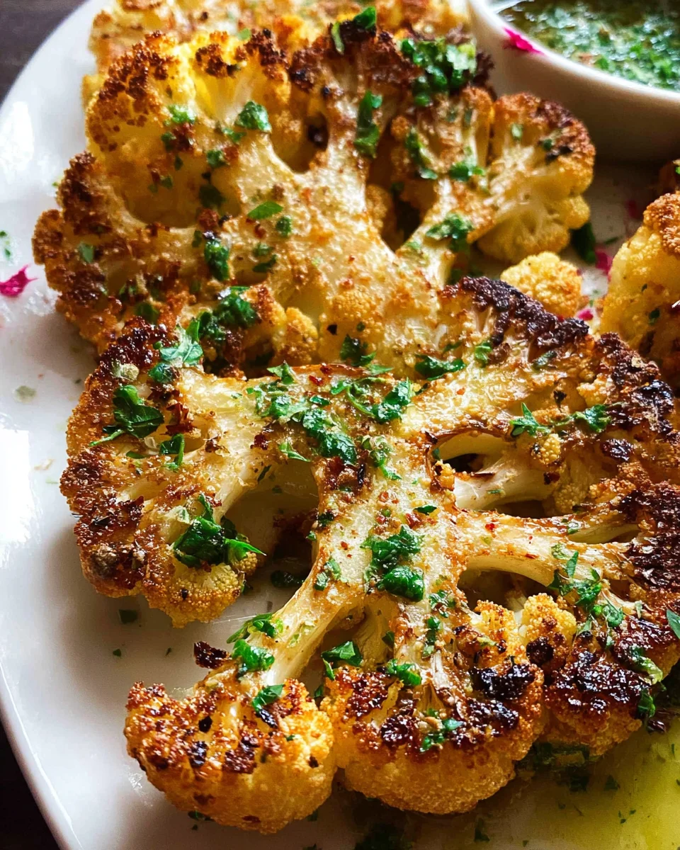 Roasted Cauliflower Steaks