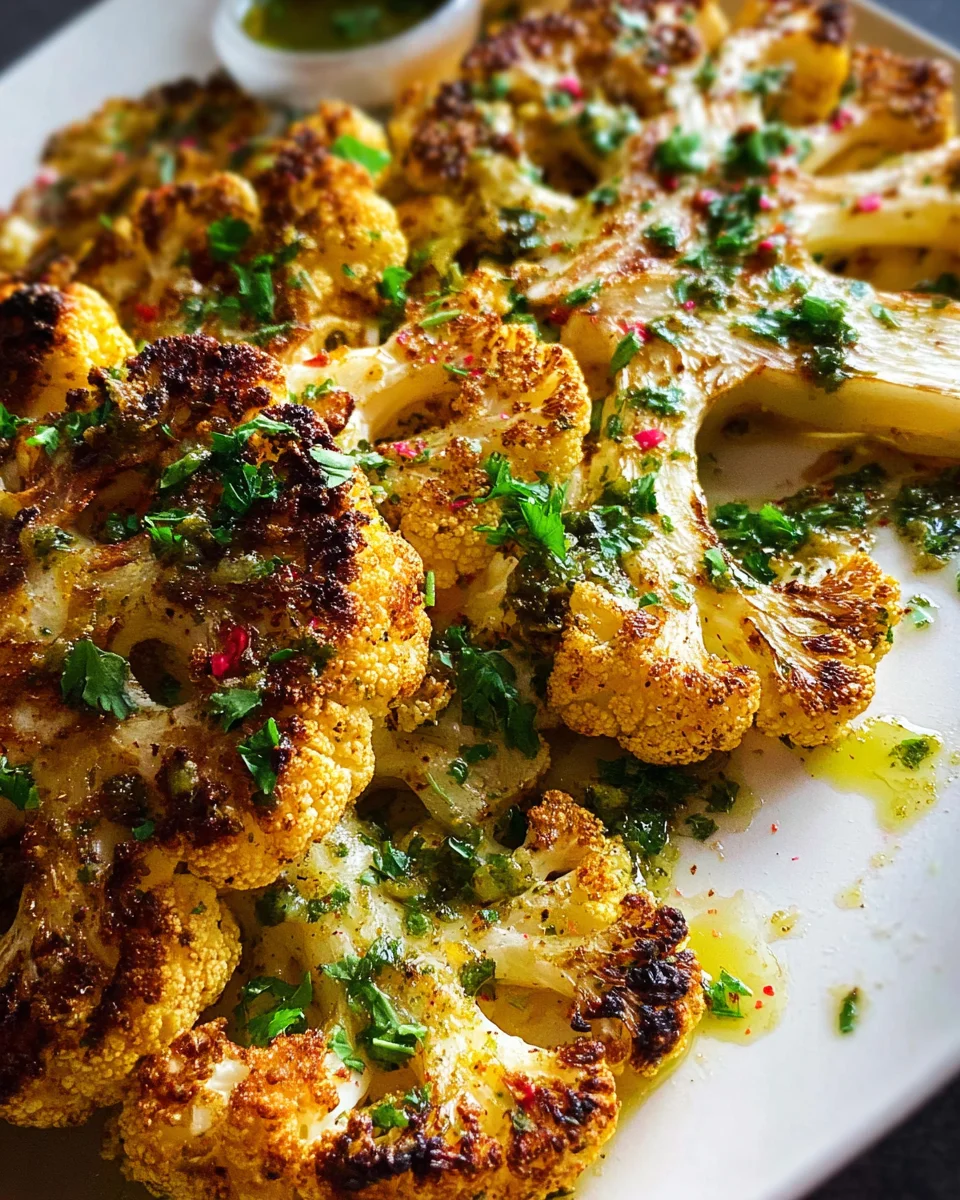 Roasted Cauliflower Steaks 19 Roasted
