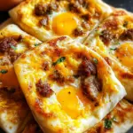 Sausage Egg and Cheese Breakfast Roll-Ups