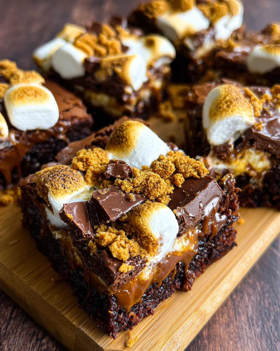 S'mores Brownies 30 S'mores Brownies