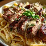 Steak and Creamy Garlic Parmesan Pasta 18 Steak and Creamy Garlic Parmesan Pasta