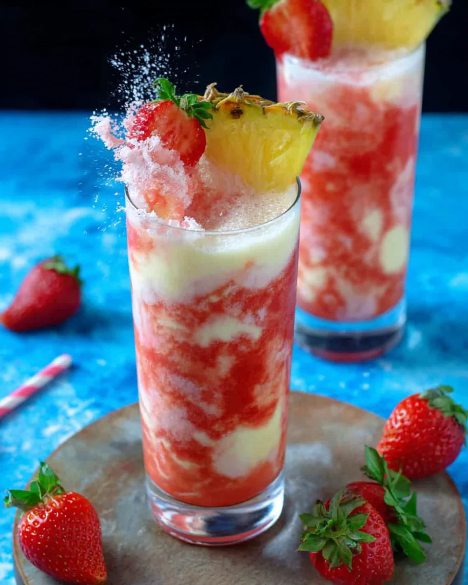 Strawberry Colada Splash